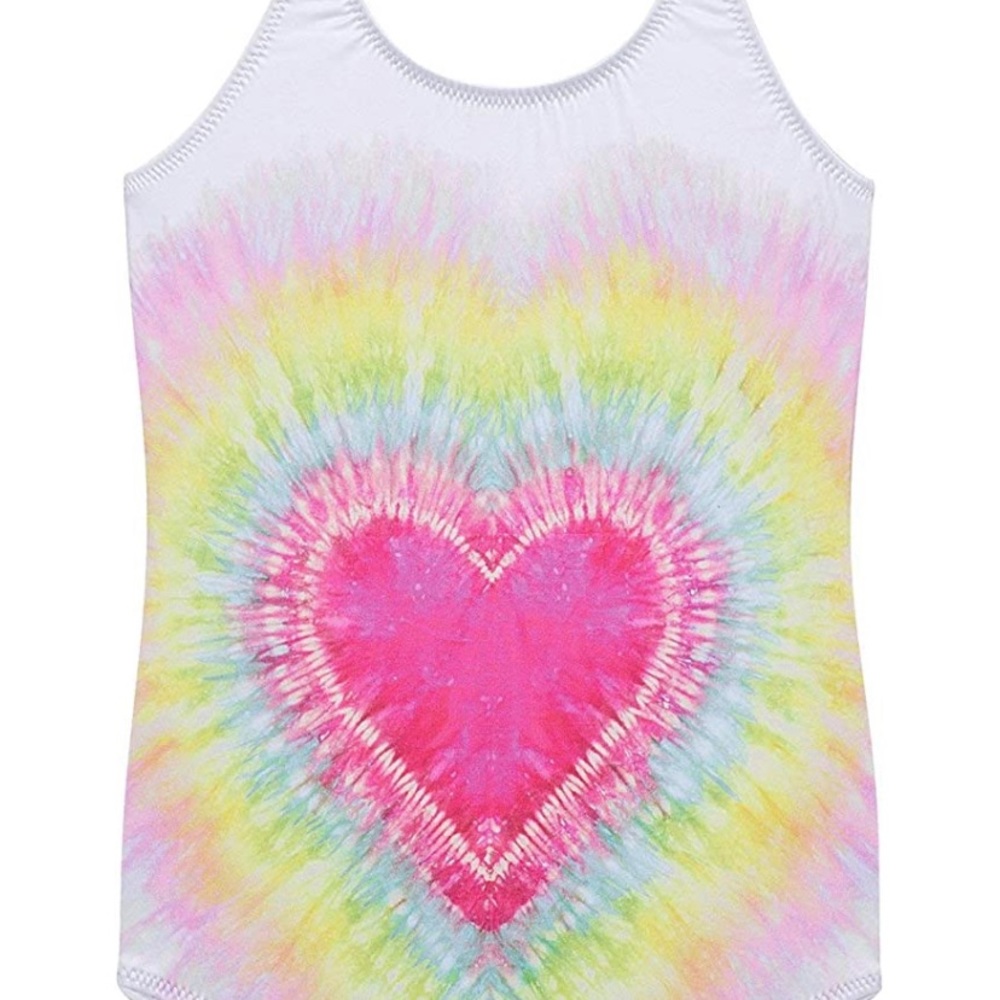 NWT Stella Cove I Heart You Tie Dye One-Piece Swimsuit